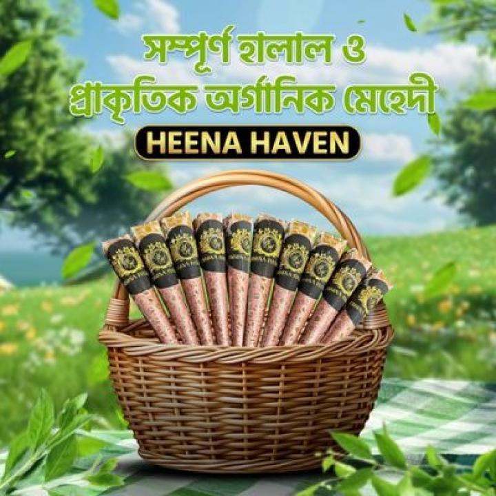 হাতের মেহেদী (২০-২২ গ্রাম) ছোট কোন